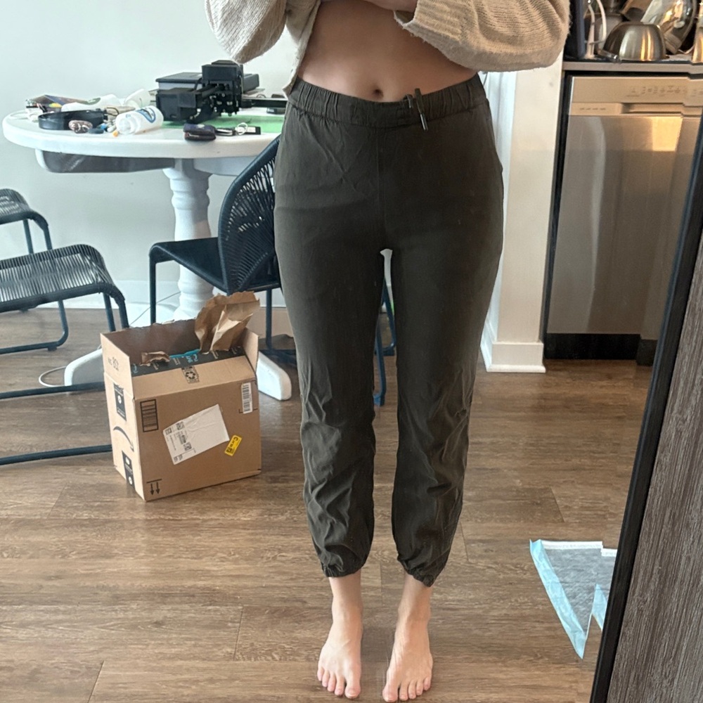 lululemon athletica Dark Green Joggers